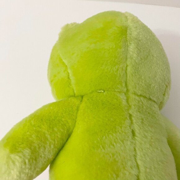 2004 Care Bears Do Your Best Green Kite Plush Toy 12 Inch Stuffed Toy - Picture 9 of 16